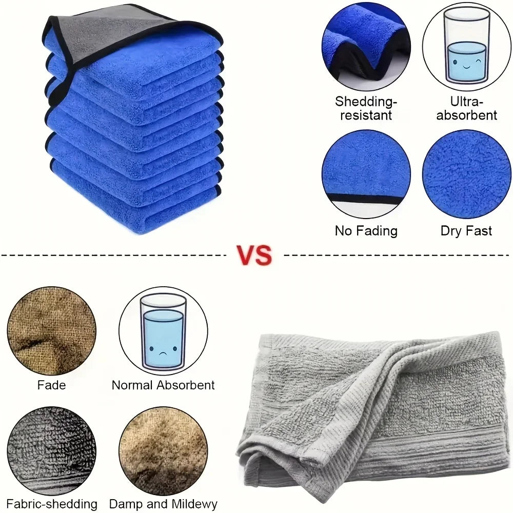 Microfiber Car Cleaning Towels