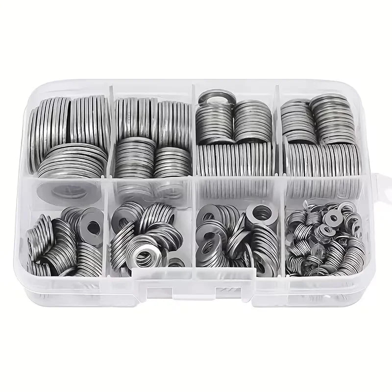 Stainless Steel Flat Washer Assortment Kit