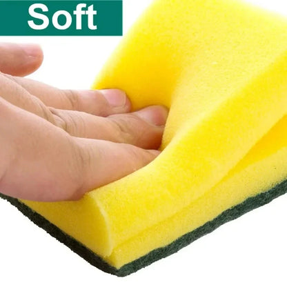 Double-Sided Heavy-Duty Cleaning Sponge