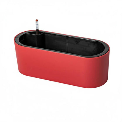 Rectangular Self-Watering Wall-Mounted Planter