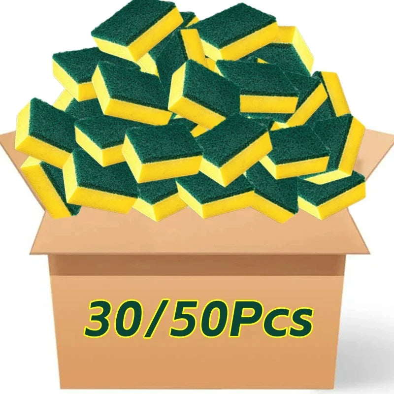 Double-Sided Heavy-Duty Cleaning Sponge