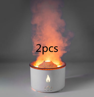 Volcano Flame Ultrasonic Essential Oil Diffuser & Humidifier | Nova Market