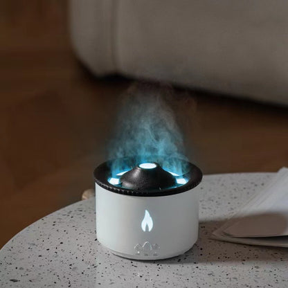 Volcano Flame Ultrasonic Essential Oil Diffuser & Humidifier | Nova Market