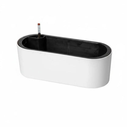Rectangular Self-Watering Wall-Mounted Planter