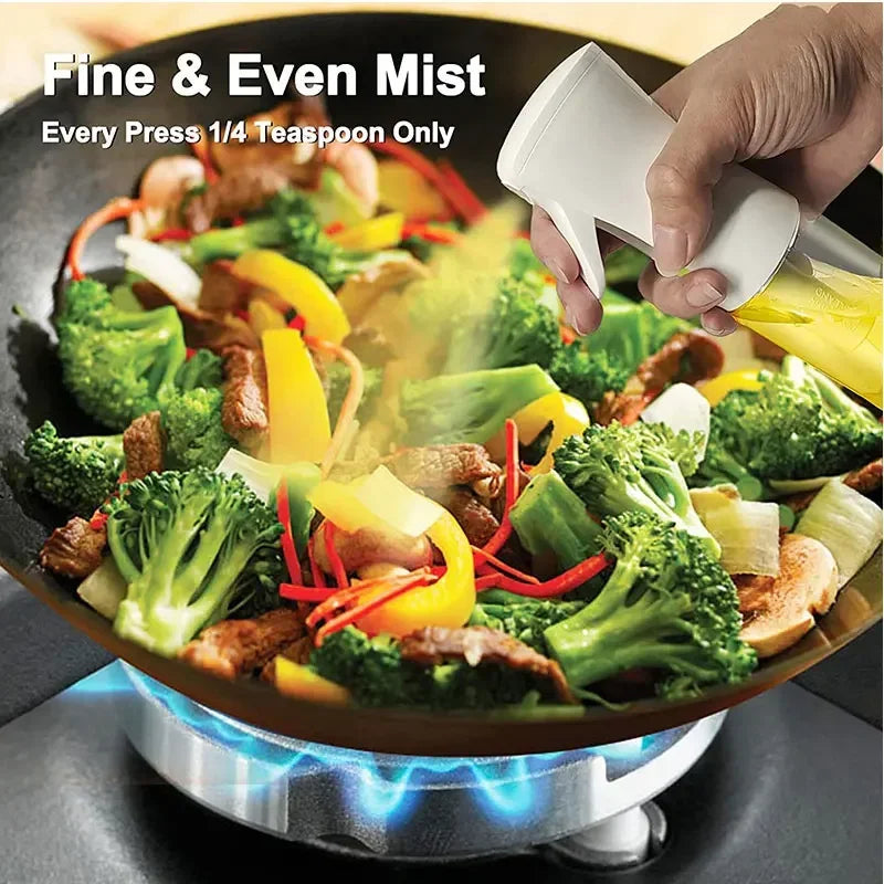 Oil Spray Bottle for Cooking – 200/300/500ml Kitchen Oil Mister