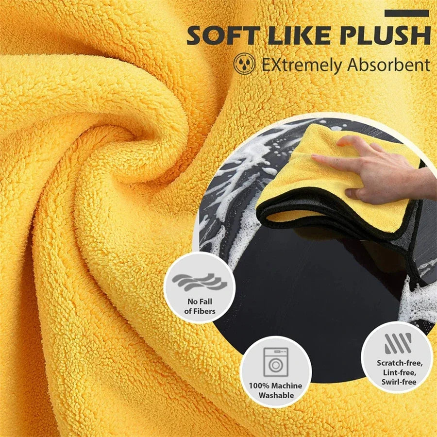 Microfiber Car Cleaning Towels