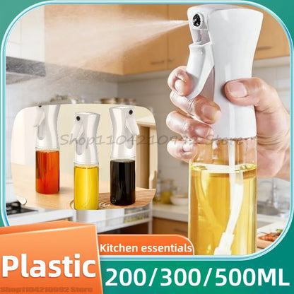 Oil Spray Bottle for Cooking – 200/300/500ml Kitchen Oil Mister