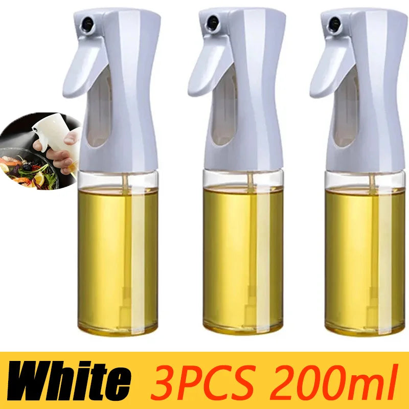 Oil Spray Bottle for Cooking – 200/300/500ml Kitchen Oil Mister