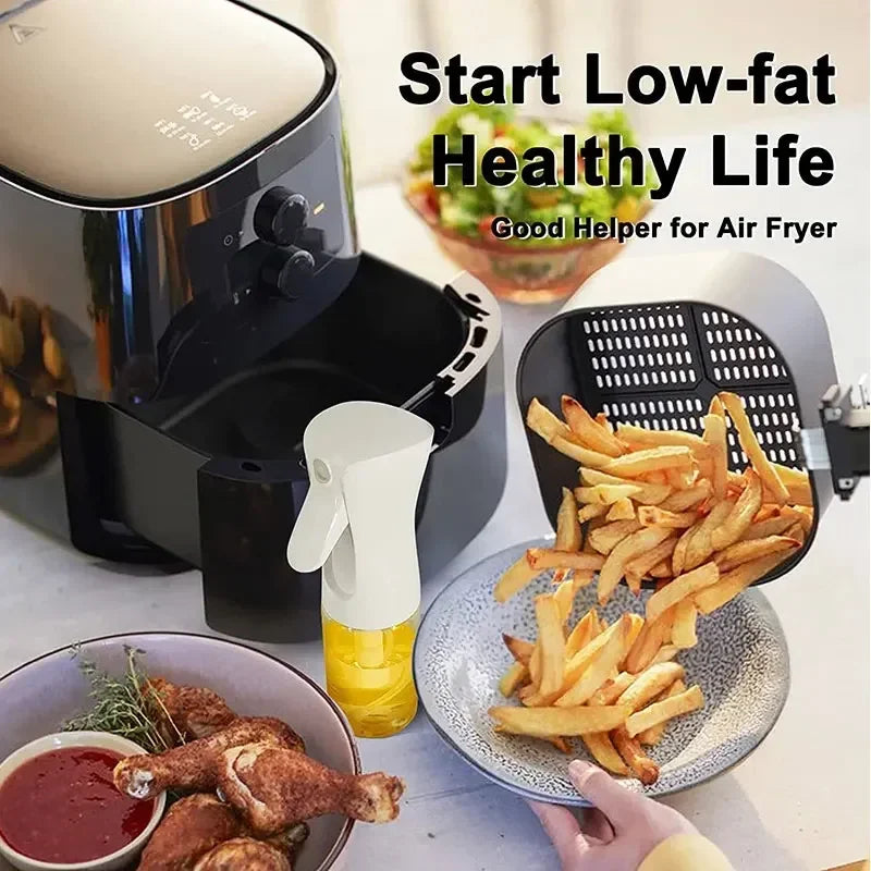 Oil Spray Bottle for Cooking – 200/300/500ml Kitchen Oil Mister